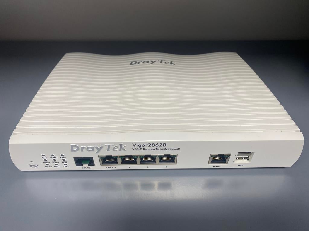 Draytek Vigor2862B router met VDSL Bonding modem, Ophalen, Gebruikt