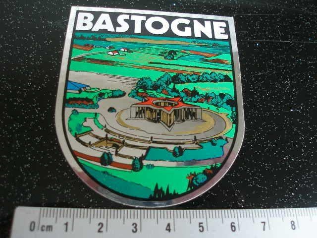 folie sticker bastogne, Verzamelen, Verzenden, Zo goed als nieuw, Overige typen