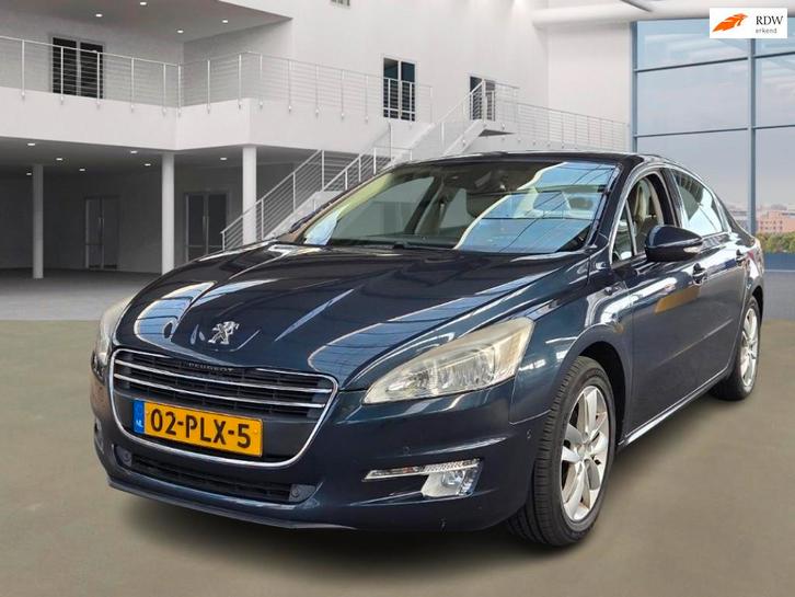 Peugeot 508 1.6 THP Active NAVI PSENSOR LEDER TREKHAAK CRUIS, Auto's, Peugeot, Bedrijf, Te koop, Lederen bekleding, Benzine, Euro 5