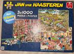 Jan van Haasteren 3in1 Het Park/Crazy Casino/Biljarten, Ophalen of Verzenden, 500 t/m 1500 stukjes, Zo goed als nieuw