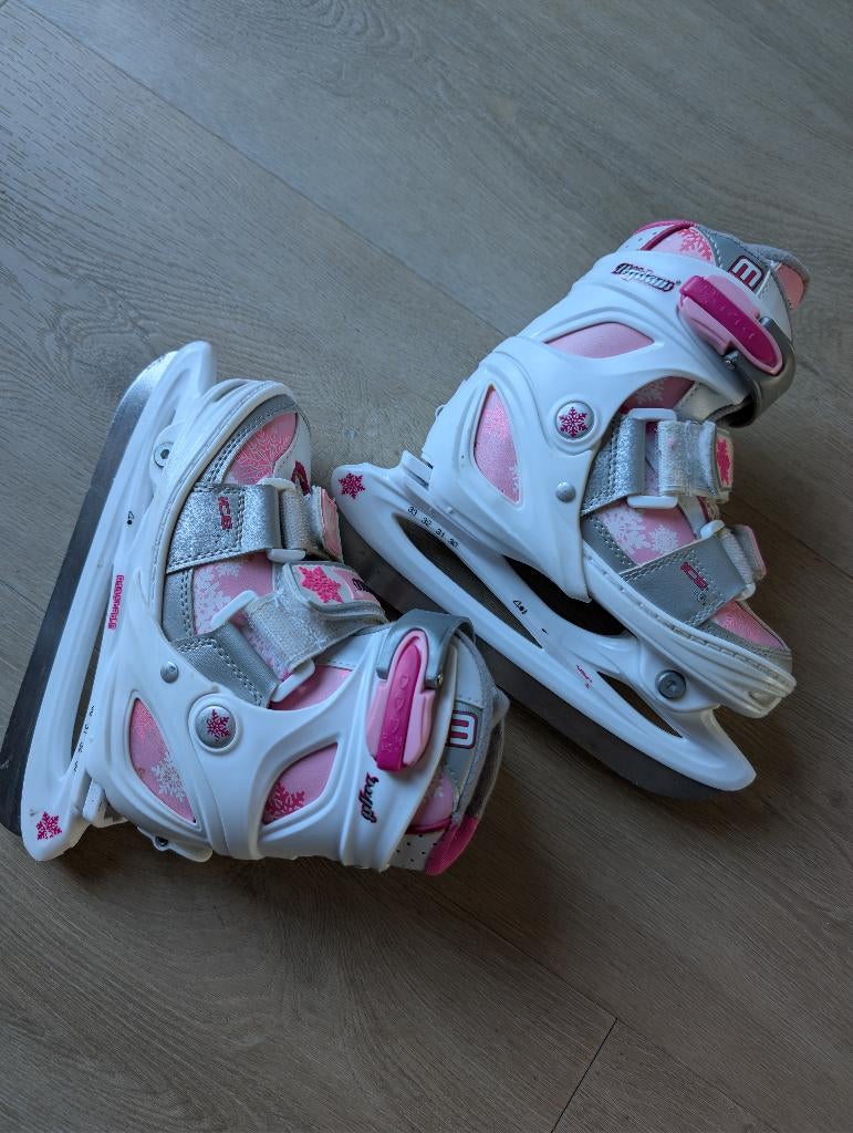 Verstelbare schaatsen maat 30 t/m 33, Ophalen, Gebruikt, IJshockeyschaatsen, Nijdam