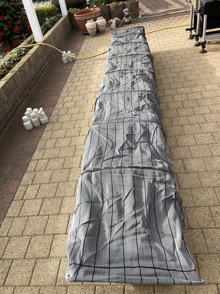 Te Koop SENSAS leefnet 3,50 meter zo goed als nieuw, Watersport en Boten, Hengelsport | Witvissen, Ophalen, Zo goed als nieuw