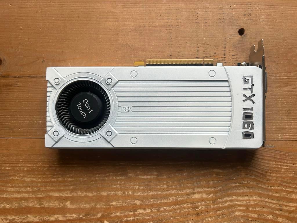 NVIDIA GeForce GTX 1060 6GB DDR5 Grafische Kaart, PCI-Express 3, Gebruikt, Ophalen of Verzenden, GDDR5