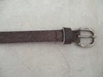 mooie bruine riem, echt leer, in zeer goede staat, Kinderen en Baby's, Kindermode-accessoires, Ophalen of Verzenden, Zo goed als nieuw