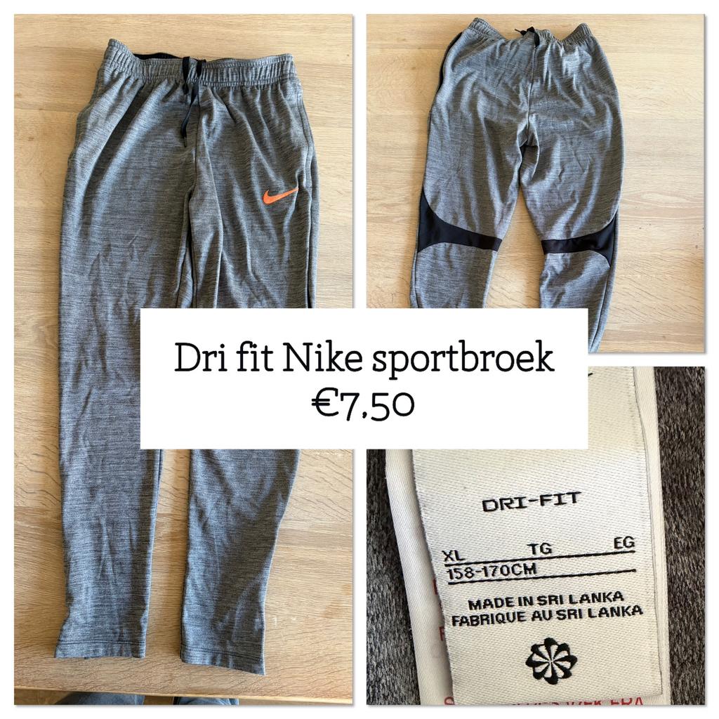 NIKE sportbroek - maat xl (kindermaat nike), Kinderen en Baby's, Kinderkleding | Maat 170, Ophalen of Verzenden, Zo goed als nieuw