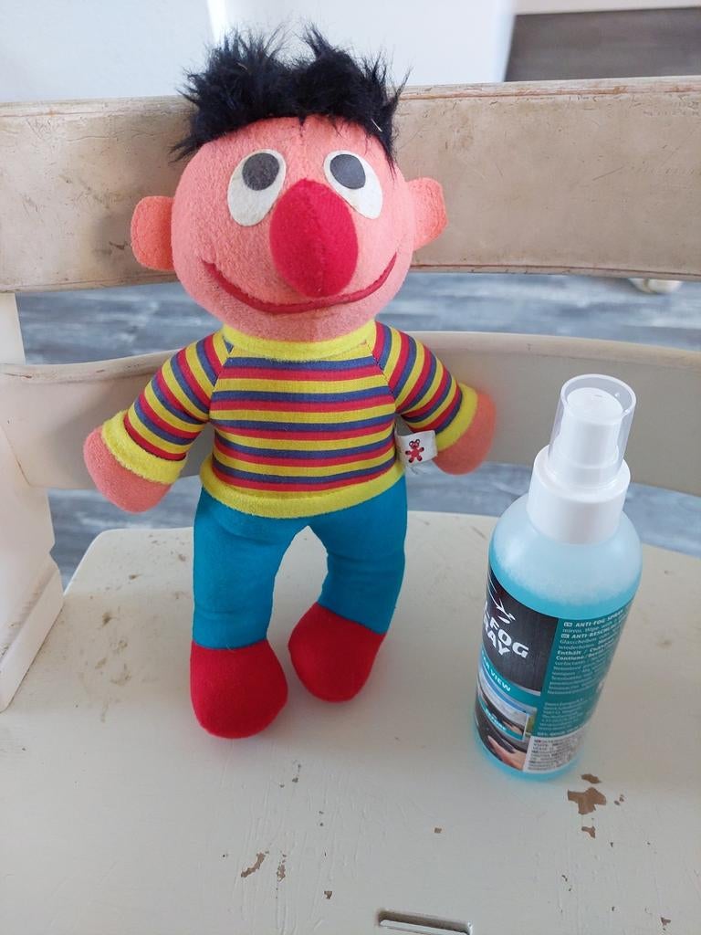 Muppets inc. 1983 jaartal Ernie knuffel, Kinderen en Baby's, Speelgoed | Knuffels en Pluche, Ophalen of Verzenden