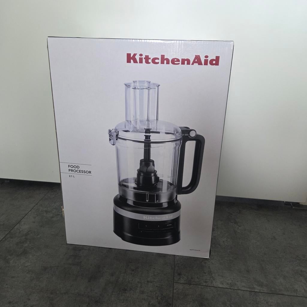 KitchenAid Foodprocessor 2.1L, Witgoed en Apparatuur, Keukenmixers, 2 tot 3 liter, Ophalen of Verzenden, Nieuw, 2 snelheden