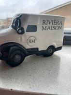 Riviera Maison spaarpot, Verzamelen, Spaarpotten, Ophalen, Zo goed als nieuw, Steen, Aardewerk of Keramiek, Vervoermiddel