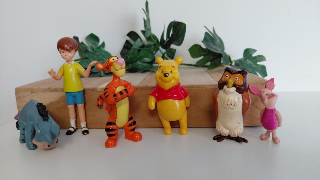 Disney poppetjes Winnie the pooh, Ophalen of Verzenden, Zo goed als nieuw