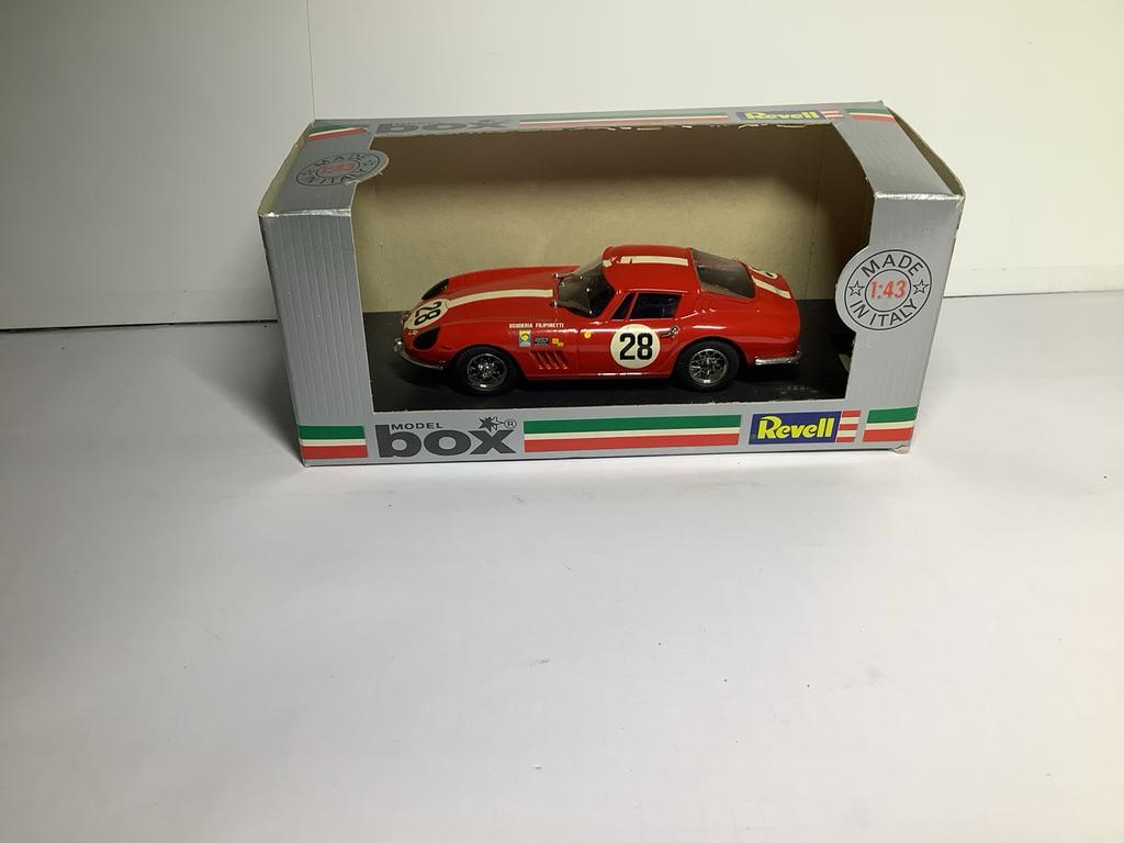 Ferrari 275 GTB/4 schaalmodel - Box Made in Italy, Ophalen of Verzenden, Nieuw, Auto, Overige merken