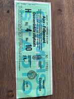 TICKET AJAX-FEYENOORD 72-73, Ophalen of Verzenden, Gebruikt, Ajax, Overige typen