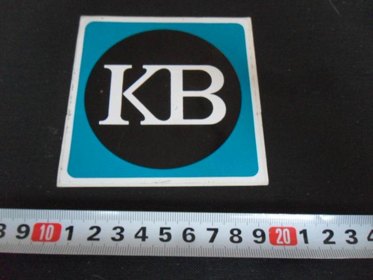 stickers KB logo *, Verzamelen, Stickers, Zo goed als nieuw, Ophalen