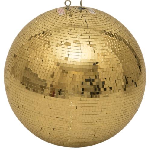 EUROLITE Mirror Ball 50cm gold - goud Spiegelbol, Muziek en Instrumenten, Licht en Laser, Geluidgestuurd, ., Discobol, Nieuw