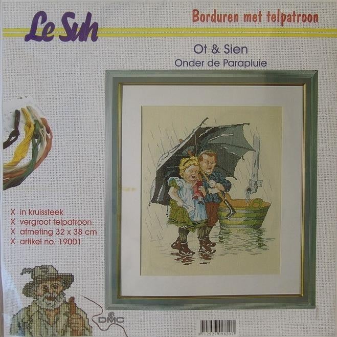 Cado Le Suh , sale nog 4 borduurpakketten Ot & Sien op=op, Ophalen of Verzenden, Nieuw, Handborduren, Borduurpakket