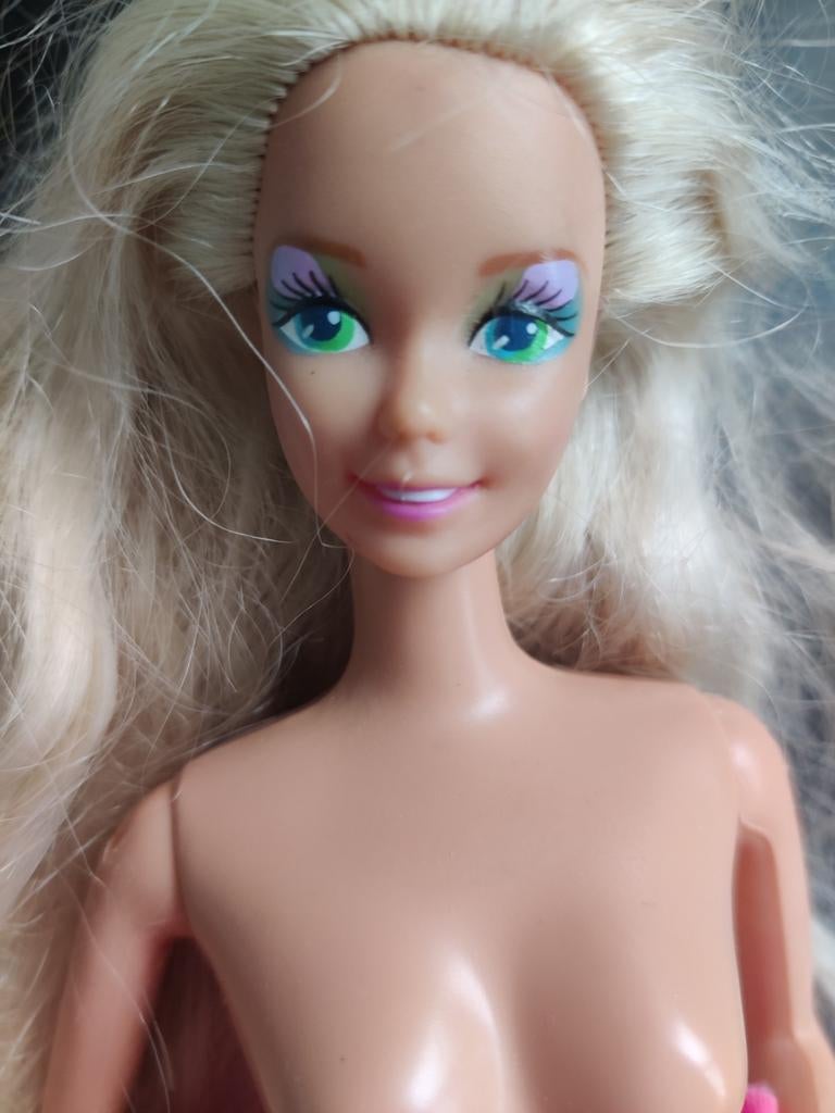 Costume Ball Barbie 1990 - Vintage pop met gebruikssporen, Ophalen of Verzenden, Gebruikt, Barbie