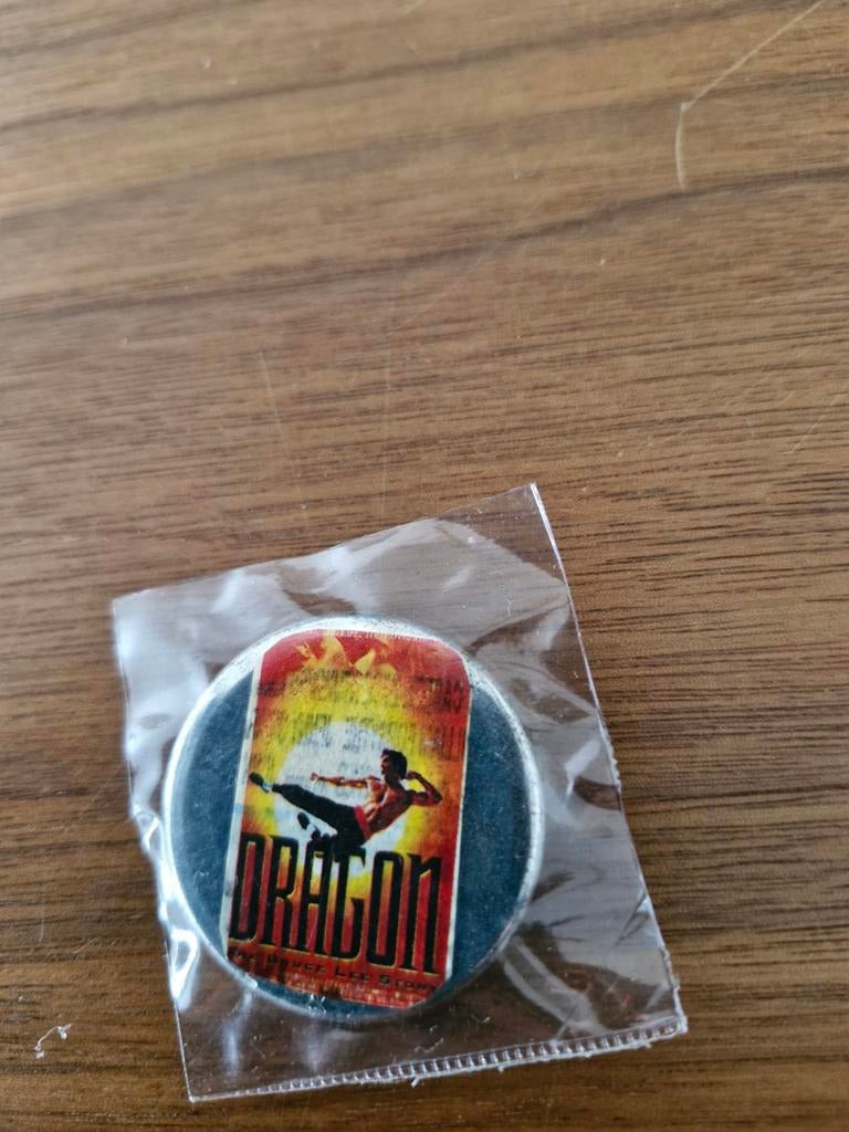 258 Film Button Dragon, Verzamelen, Ophalen of Verzenden, Overige onderwerpen