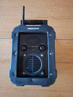 Robuuste Medion bouwradio - Ideaal voor werkplaats/buiten, Audio, Tv en Foto, Radio's, Ophalen of Verzenden, Gebruikt, Bouwradio
