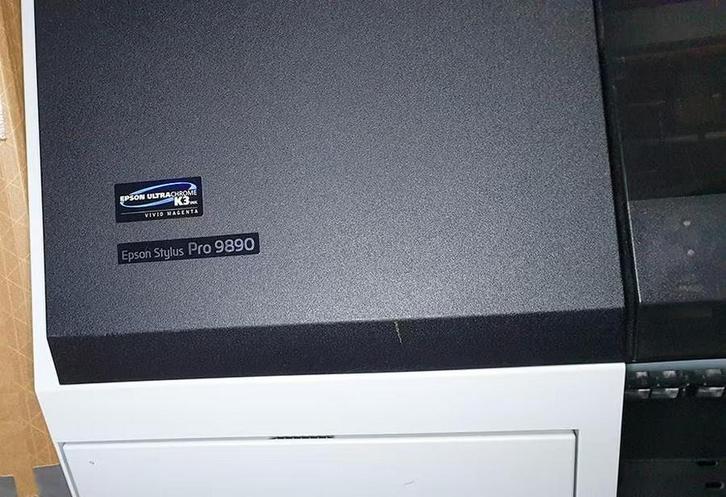 GRATIS afhalen: defecte Epson Stylus Pro 9890 44", Computers en Software, Printers, Niet werkend, Printer, Inkjetprinter, Kleur printen