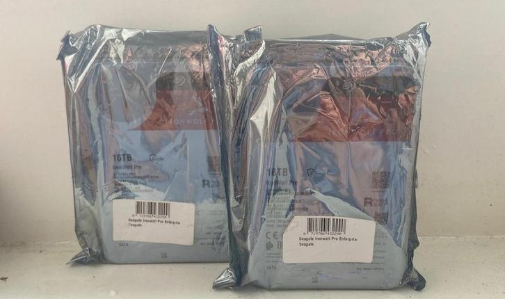 Seagate IronWolf Pro 16TB NAS HDD, Computers en Software, Harde schijven, Nieuw, Server, Intern, HDD, SATA, Ophalen of Verzenden