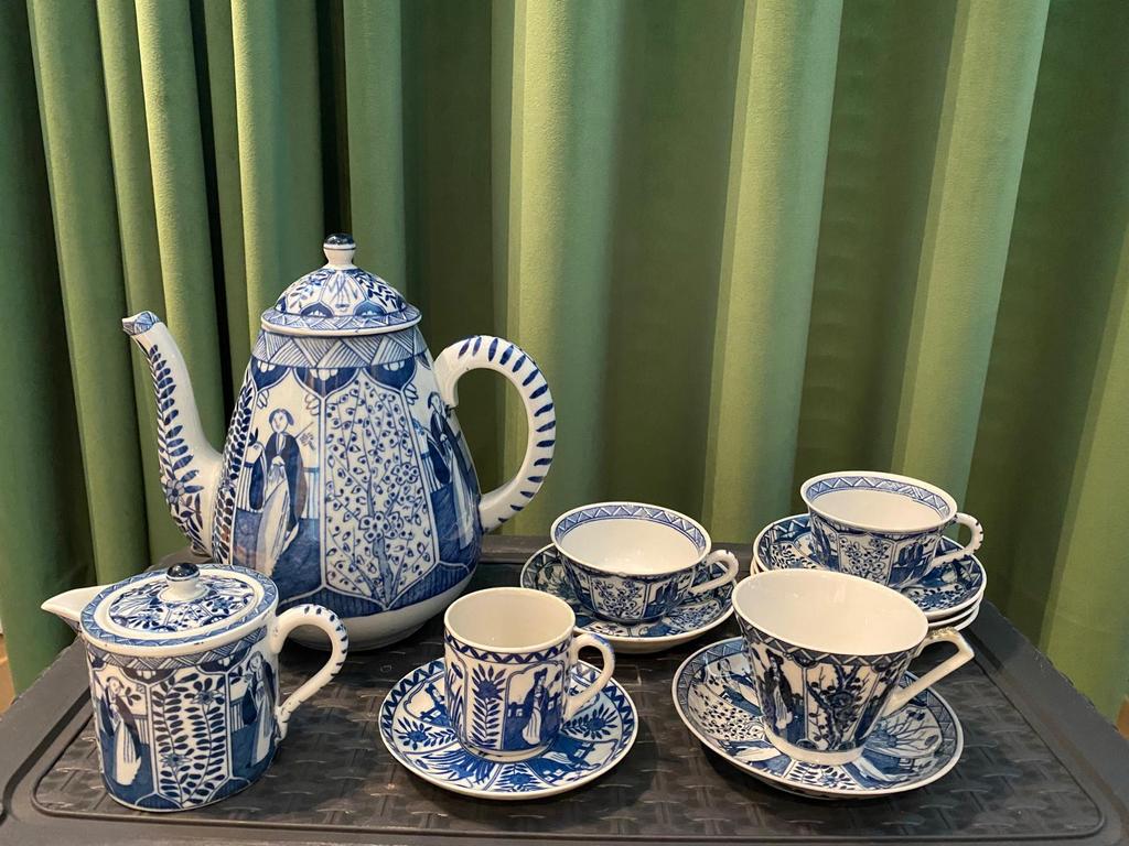 Chinees/Japans servies goed, Ophalen