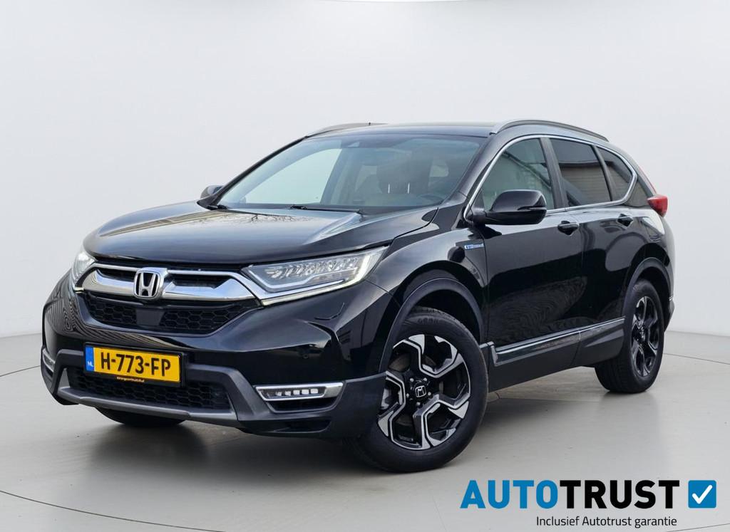 Honda CR-V 2.0 Hybrid Lifestyle ADAP CRUISE CAMERA TREKH., Auto's, Honda, Gebruikt, 4 cilinders, Zwart, Bedrijf