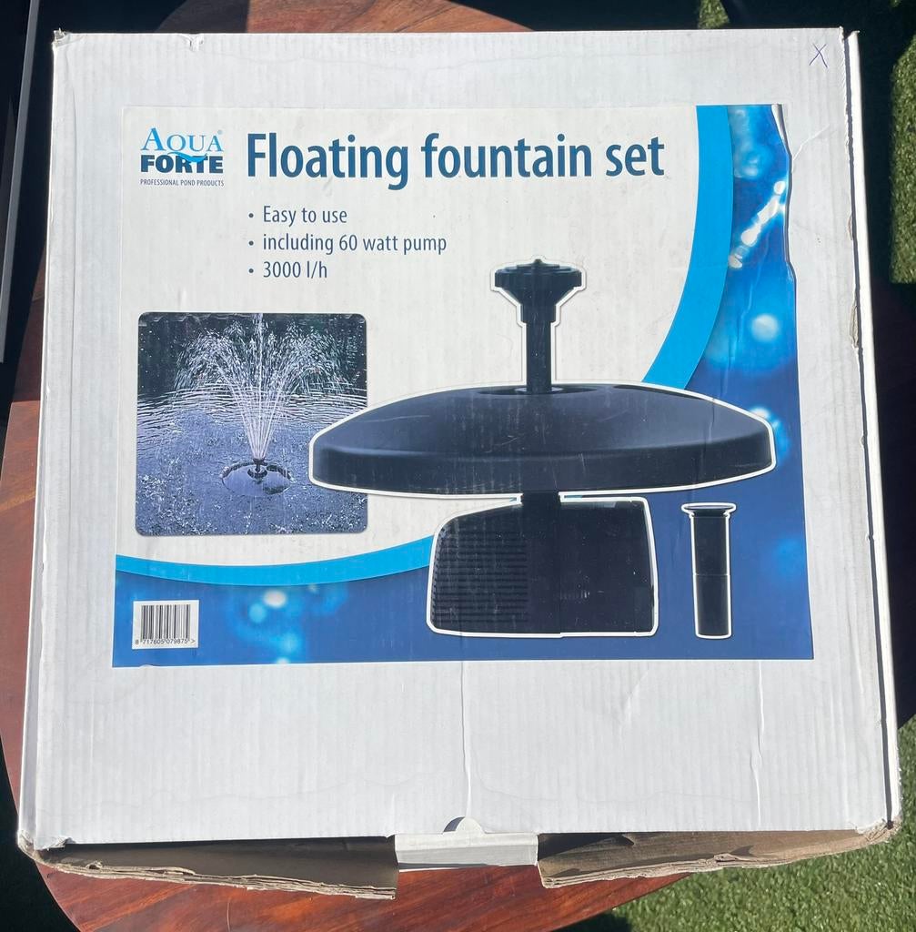 Splinternieuwe floating fountain set Intratuin, Ophalen of Verzenden, Nieuw, Overige typen
