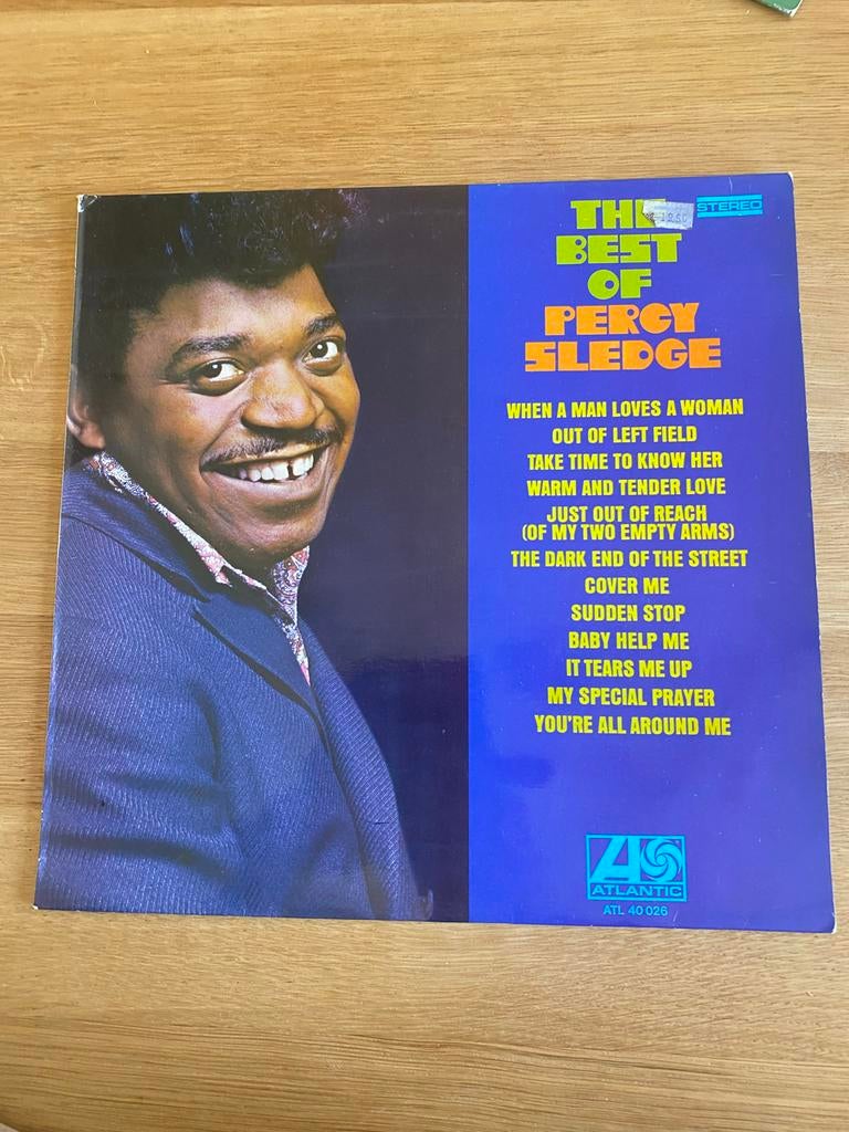 The Best of Percy Sledge Vinyl - Nette Gebruikte Staat, Cd's en Dvd's, Vinyl | Pop, Gebruikt, Ophalen of Verzenden, Complilatie