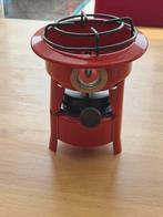 Vintage rood emaille theelicht met nieuw lint, Antiek en Kunst, Antiek | Emaille, Ophalen of Verzenden