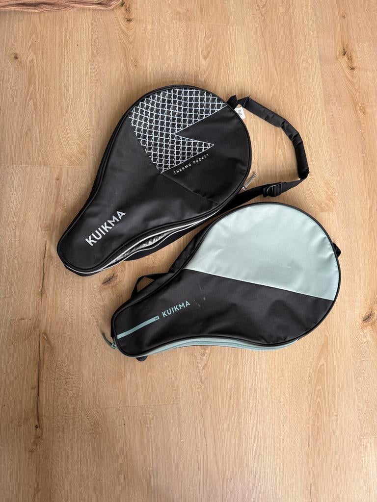 2x Padelhoezen - Goede staat, gratis afhalen, Ophalen, Gebruikt, Padel-accessoire