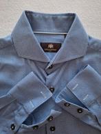 Overhemd - CIRCLE of GENTLEMEN - Maat 40, Ophalen of Verzenden, Zo goed als nieuw, Blauw, Halswijdte 39/40 (M)