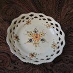 Fruitschaal Flora Gouda opengewerkt schaal bord bloemen, Ophalen of Verzenden