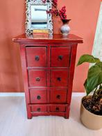 Geleefde Chinese Oosterse Ladekast, Ophalen, 5 laden of meer, 50 tot 100 cm, Zo goed als nieuw