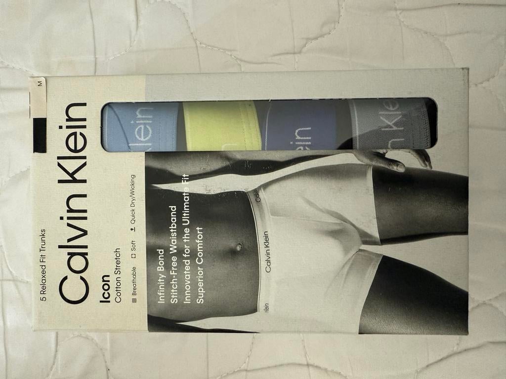 Calvin Klein Boxers 5-pack Maat M - Gloednieuw in verpakking, Ophalen of Verzenden, Boxer