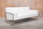 In zeer goede staat! witte leren Leolux Adartne design bank!, Huis en Inrichting, Banken | Bankstellen, Leolux, Leolux, 150 tot 200 cm