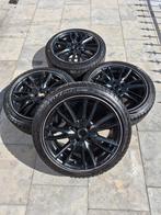 4x100 17" Velgenset Zwart, Auto-onderdelen, Banden en Velgen, Ophalen, 17 inch, 205 mm, Band(en)