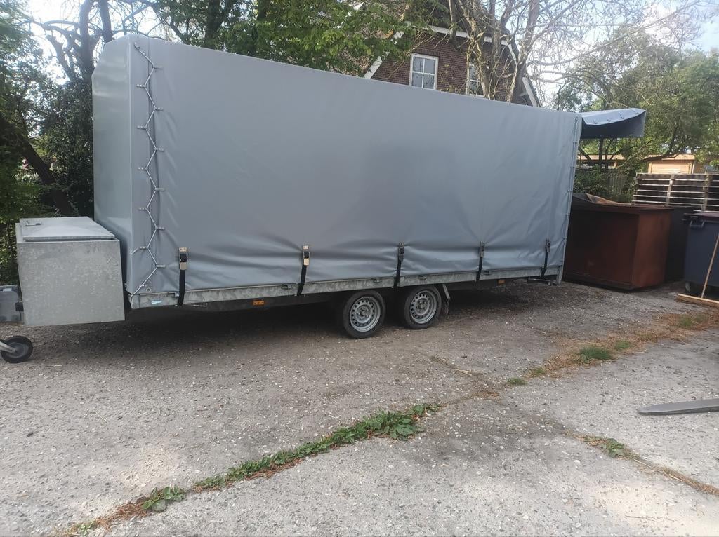 Hapert huifwagen tandemasser 3500kg 505x205x180, Auto diversen, Aanhangwagen-onderdelen, Ophalen of Verzenden