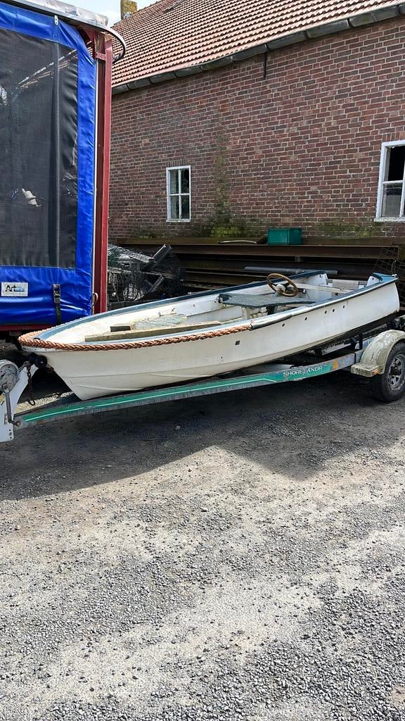 Polyester Speedbootje 5 meter, Ophalen, Zo goed als nieuw