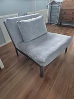 Lichtblauwe stoel met wasbare bekleding, Ophalen, Gebruikt, Blauw, Stof