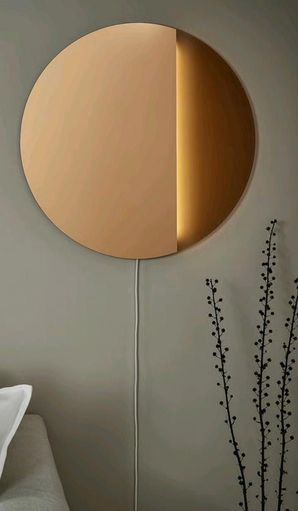 VARMBLIXT Ikea spiegel lamp, Ophalen, Zo goed als nieuw