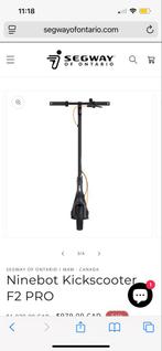 Segway Ninebot Kickscooter F2 Pro, Fietsen en Brommers, Steps, Ophalen, Zo goed als nieuw, Elektrische step (E-scooter)
