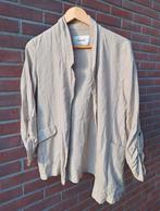 Stradivarius linnen blouse maat S, Beige, Ophalen of Verzenden, Zo goed als nieuw, Maat 36 (S)