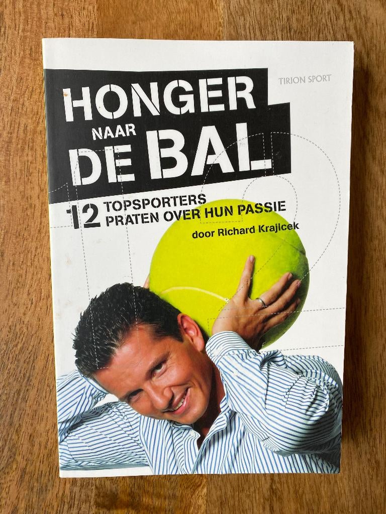 Honger naar de bal - Richard Krajicek, Ophalen of Verzenden, Zo goed als nieuw, Overige sporten, Richard Krajicek