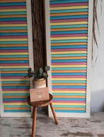 Kleurrijke houten luiken, Huis en Inrichting, Woonaccessoires | Wanddecoraties, Ophalen, Gebruikt