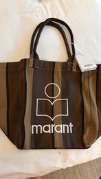 Isabel Marant Shopper - Stijlvolle gestreepte tas, Ophalen of Verzenden, Zo goed als nieuw, Bruin, Shopper