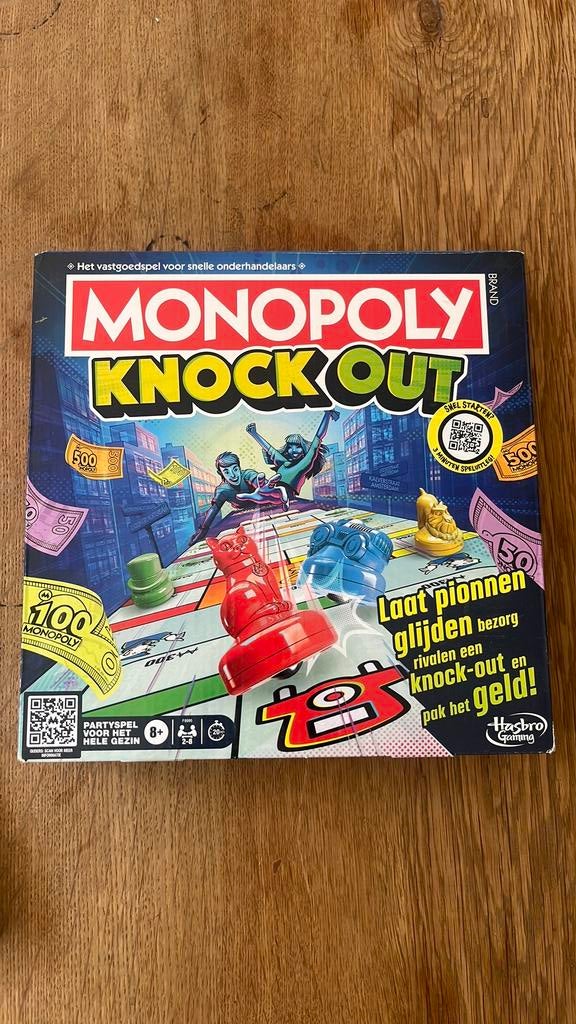 Monopoly Knockout, Ophalen of Verzenden, Zo goed als nieuw