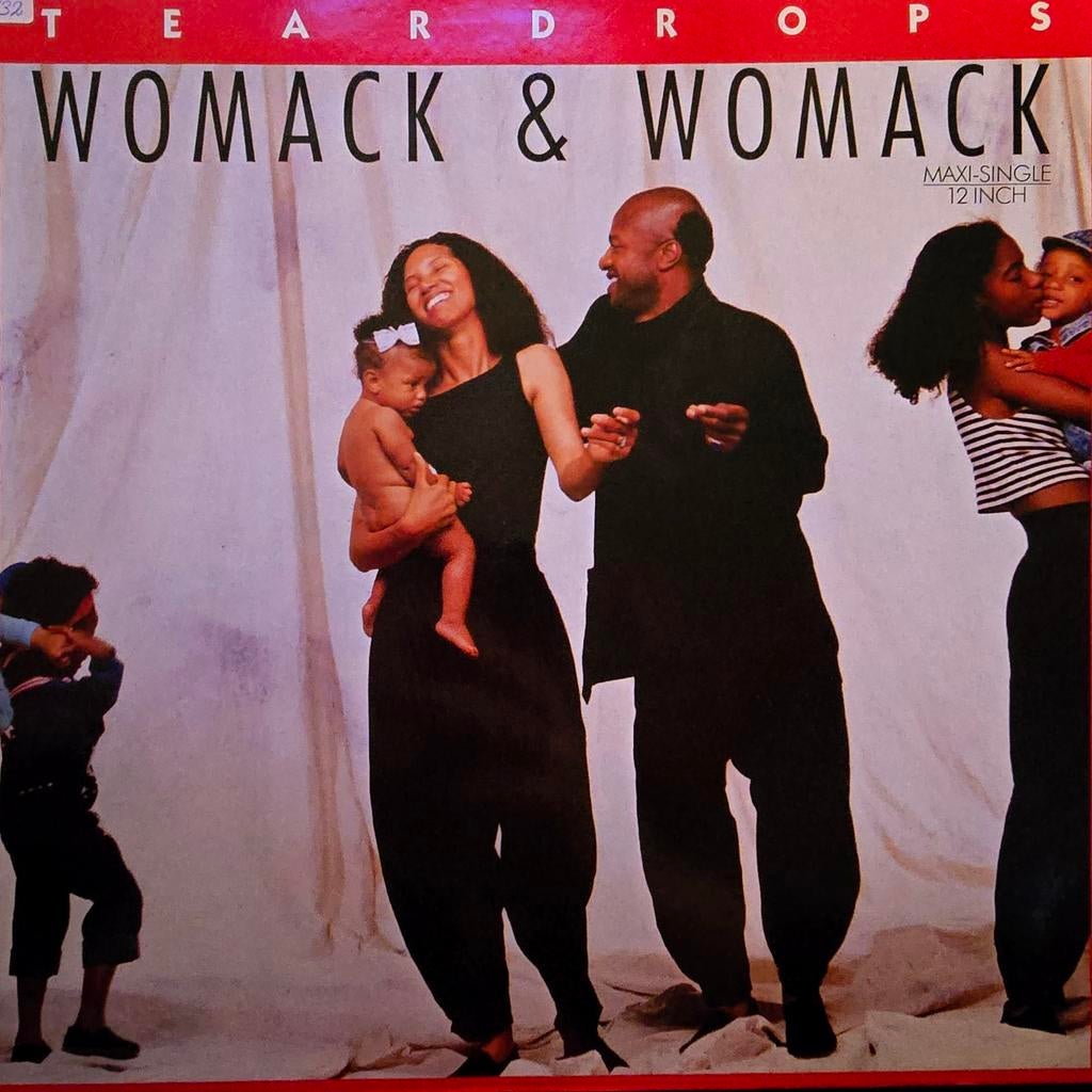 Womack & Womack - Teardrops (Maxi-Single 12 inch) - Nieuw, Cd's en Dvd's, Vinyl | R&B en Soul, Verzenden, 1980 - 1989, Fotohoes
