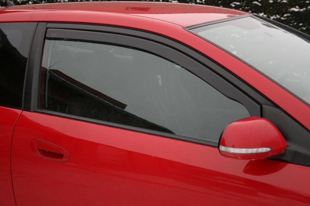 Zijwindschermen Honda raamspoilers donker getint oa Civic, Auto diversen, Tuning en Styling, Ophalen of Verzenden