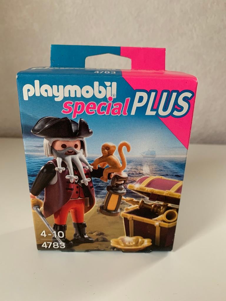 Playmobil special plus 4783 - piraat met schatkist - NIEUW!, Ophalen of Verzenden, Nieuw, Complete set
