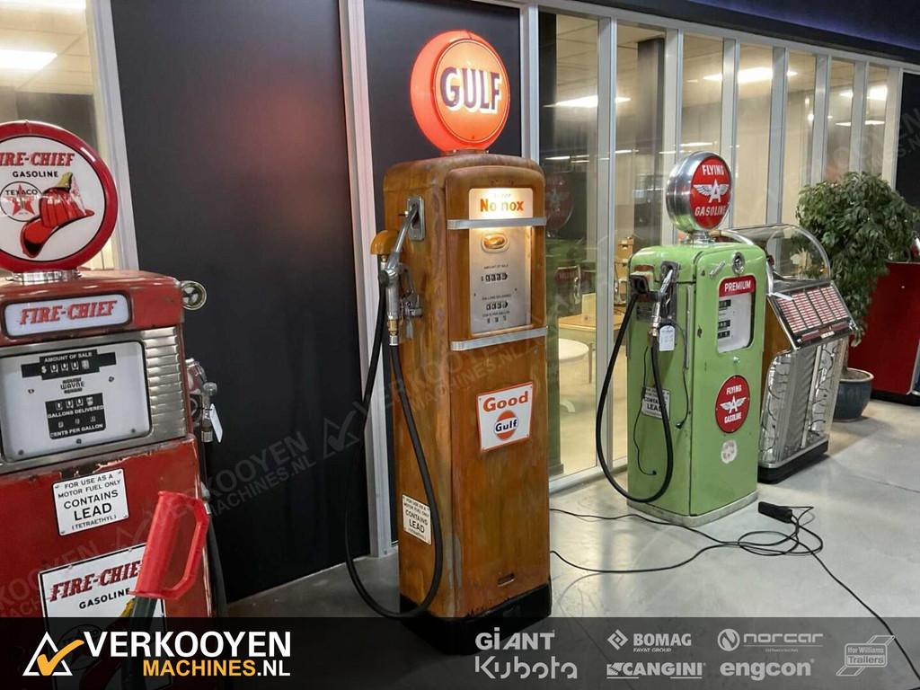 1955 Gilbarco Gulf Benzinepomp VK8910, Verzamelen, Gebruikt
