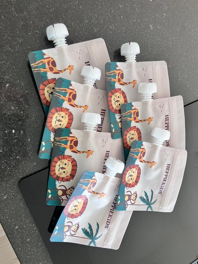 Nieuw! Herbruikbare knijpfruit/groente zakjes, Ophalen of Verzenden, Nieuw, Overige typen